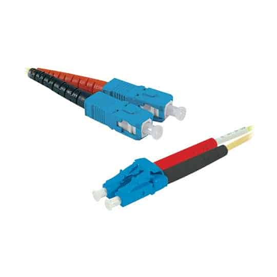 Fiber 30m cord OS2 9/125 LSZH SC/LC-